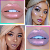Liquid Crystal Glow Lip Gloss Laser Holographic Makeup - Sheseelady